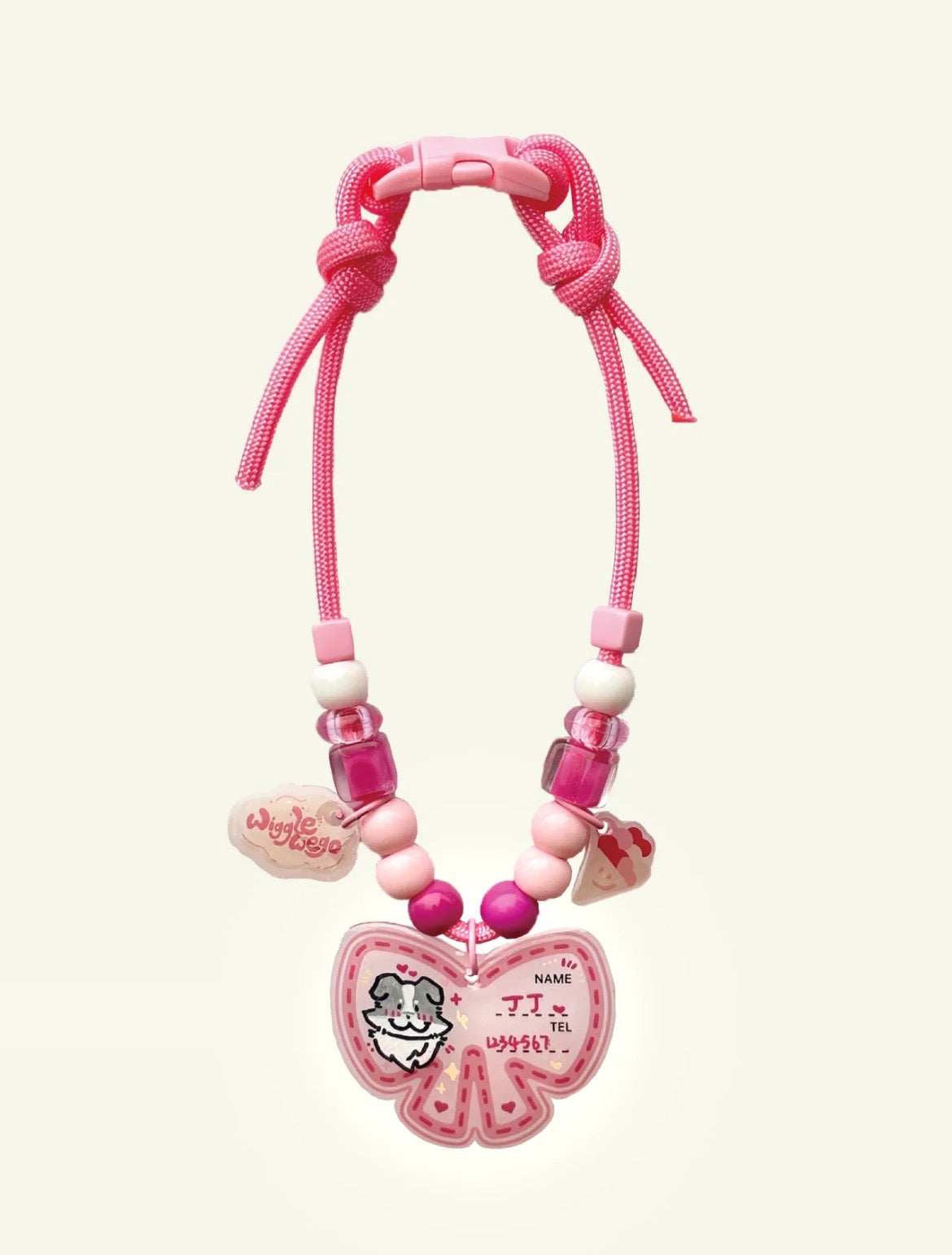PawsCube - π"Custom Pet ID Necklace - City Series"